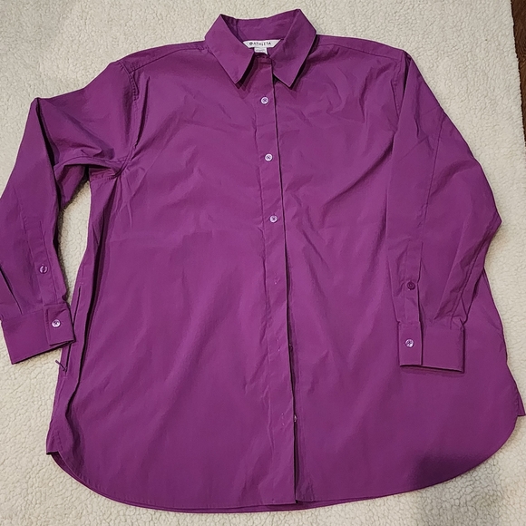 Athleta Tops - Athleta Oversized Poplin Shirt